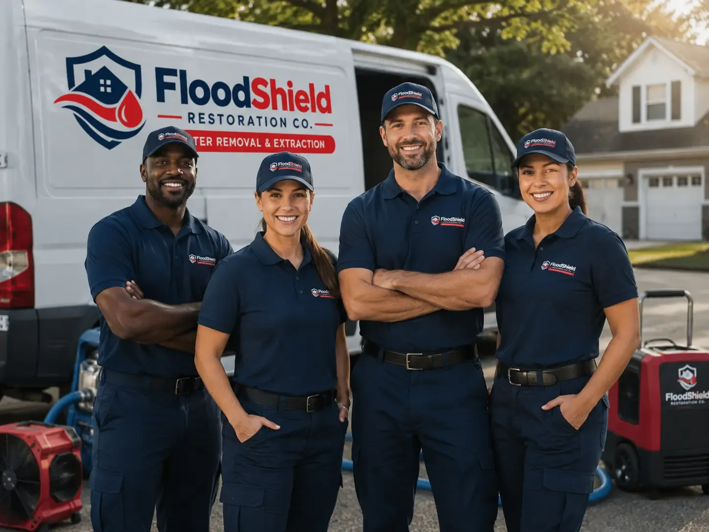 Flood Damage Restoration company in Luna Pier, MI