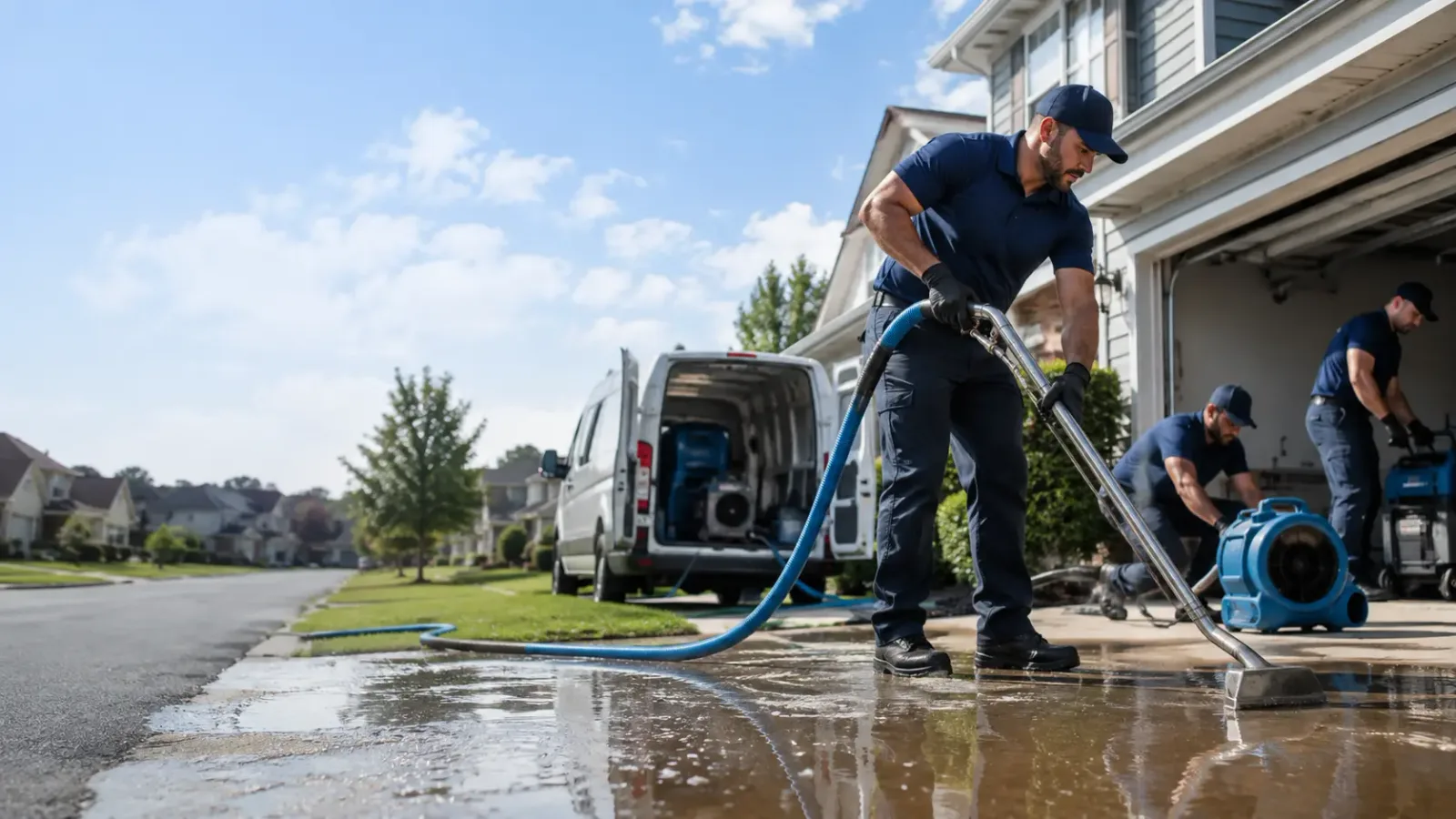Flood Damage Restoration in Luna Pier, MI